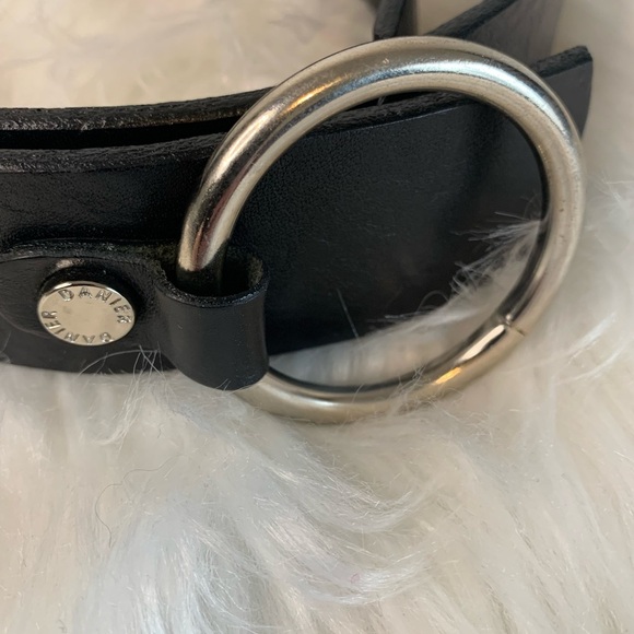 Danier Black Leather Belt - Picture 2 of 4